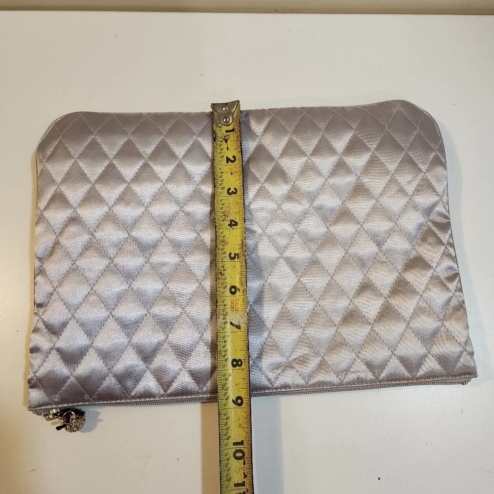 Marco Avane Gray Satchel Cosmetic bag NWT